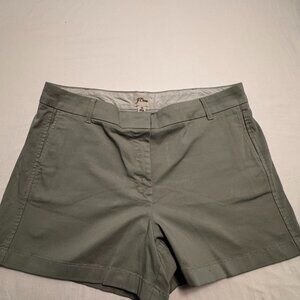 J.Crew 4" Stretch Chino Shorts  -  Size 14 - MF0245